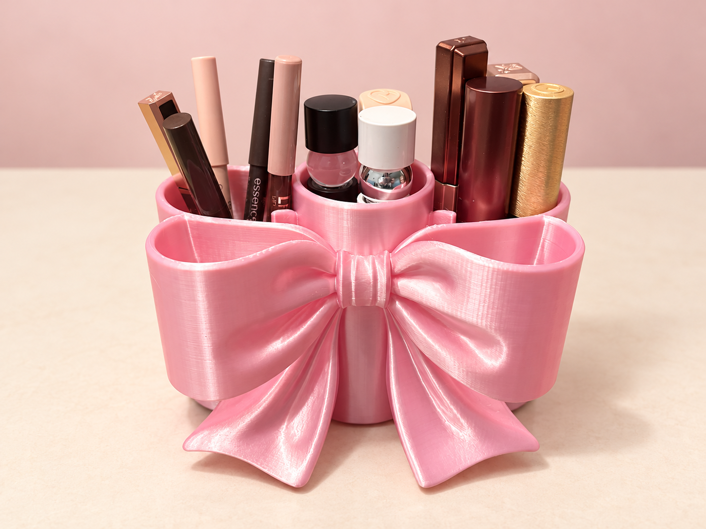 Bow Makeup Organizer